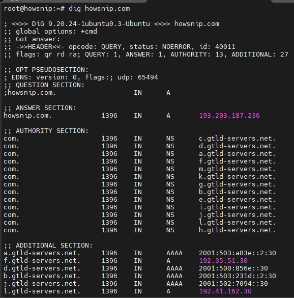 Linux Commands Howsnip