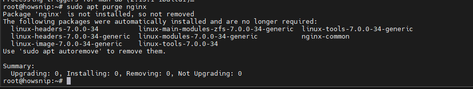 Linux Commands Howsnip