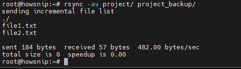 Linux Commands Howsnip