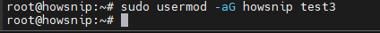 Linux Commands Howsnip