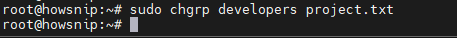 Linux Commands Howsnip