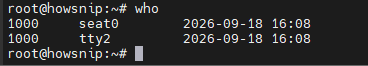 Linux Commands Howsnip