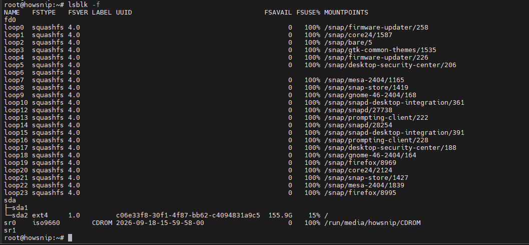 Linux Commands Howsnip