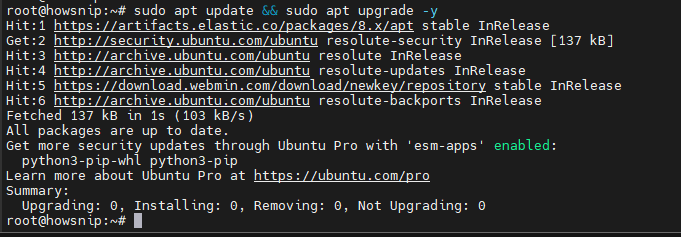 Linux Commands Howsnip