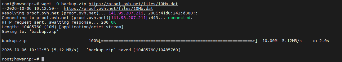 Linux Commands Howsnip