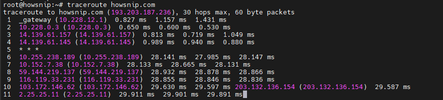 Linux Commands Howsnip