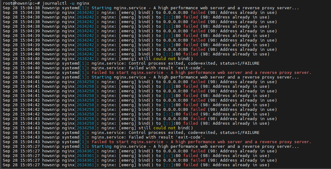 Linux Commands Howsnip