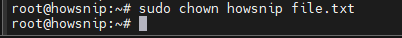 Linux Commands Howsnip