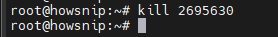 Linux Commands Howsnip