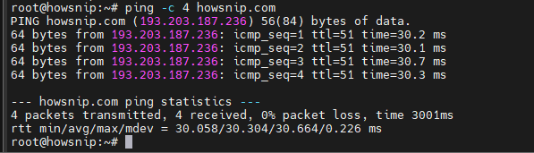 Linux Commands Howsnip