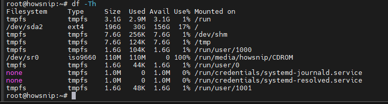 Linux Commands Howsnip