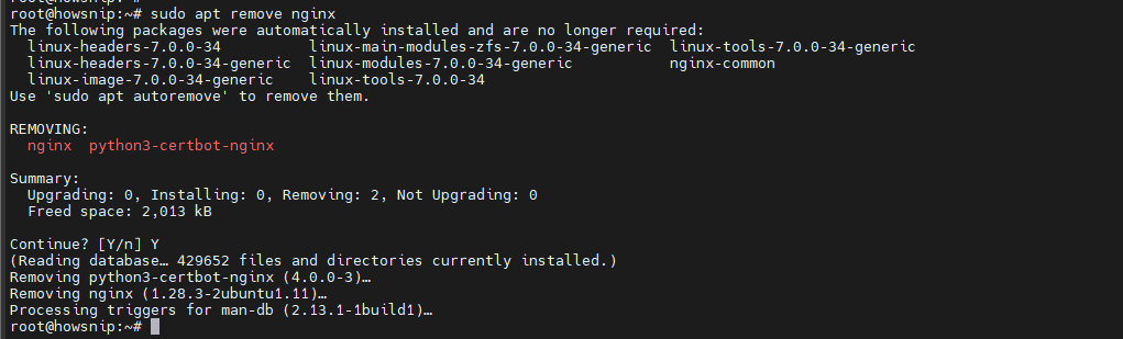 Linux Commands Howsnip