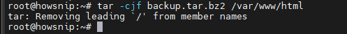 Linux Commands Howsnip