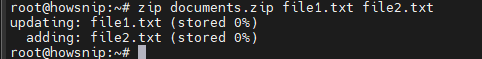 Linux Commands Howsnip
