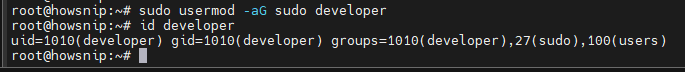 Linux Commands Howsnip