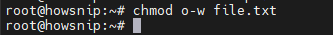 Linux Commands Howsnip