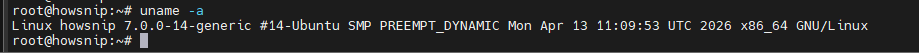 Linux Commands Howsnip
