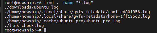 Linux Commands Howsnip