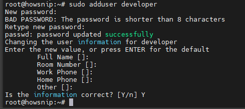 Linux Commands Howsnip