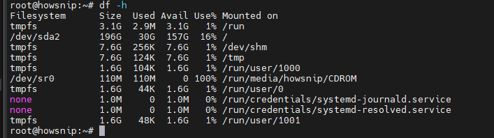 Linux Commands Howsnip