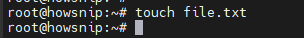 Linux Commands Howsnip