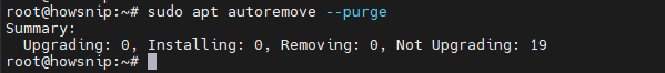 APT Command Linux Howsnip