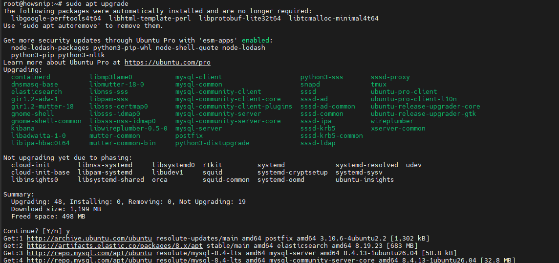 APT Command Linux Howsnip