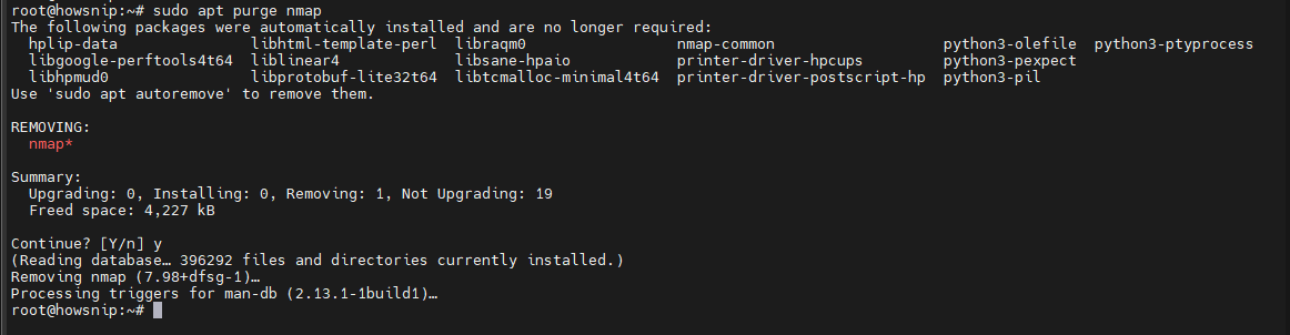 APT Command Linux Howsnip