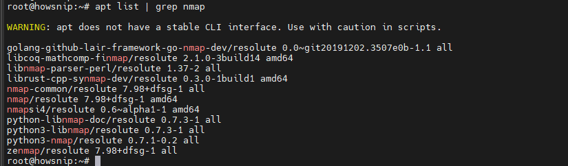 APT Command Linux Howsnip