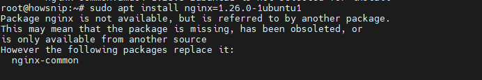 APT Command Linux Howsnip