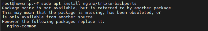 APT Command Linux Howsnip