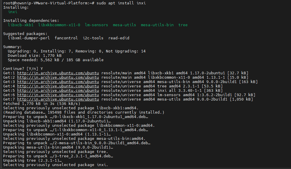Collect system hardware linux
