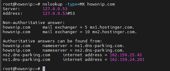 DNS Enumeration Commands Howsnip