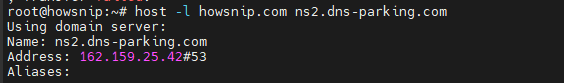 DNS Enumeration Commands Howsnip