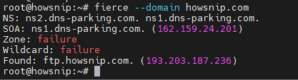 DNS Enumeration Commands Howsnip