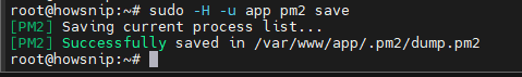 Deploy Nodejs Howsnip