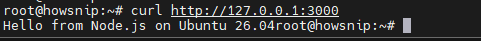 Deploy Nodejs Howsnip