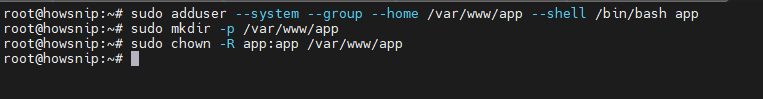 Deploy Nodejs Howsnip