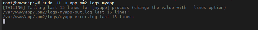 Deploy Nodejs Howsnip