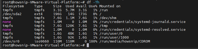 Df Command Howsnip