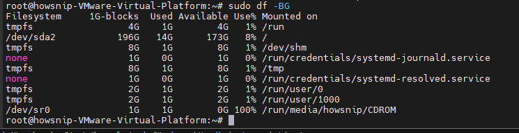 Df Command Howsnip