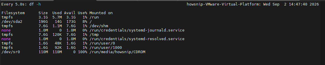 Df Command Howsnip