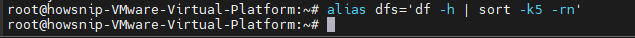Df Command Howsnip