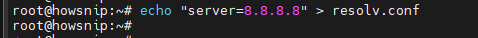 Echo Command Howsnip