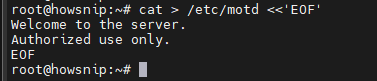 Echo Command Howsnip