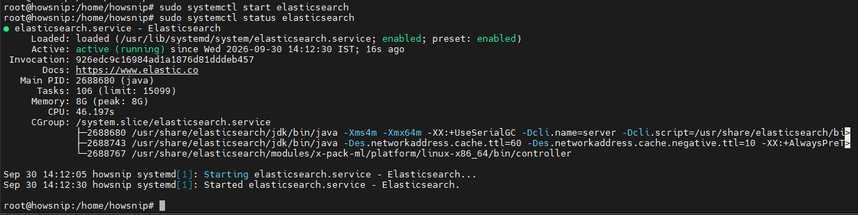 Elasticsearch Howsnip