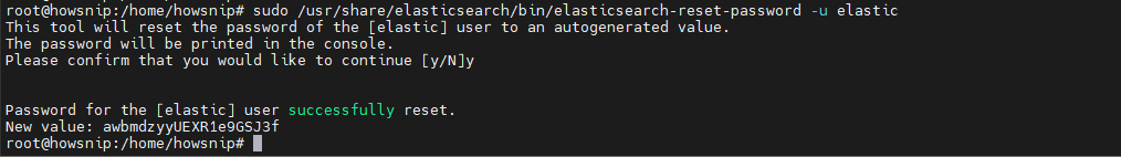 Elasticsearch Howsnip