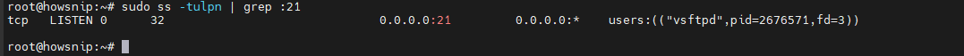 FTP Server Howsnip
