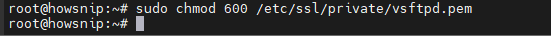FTP Server Howsnip