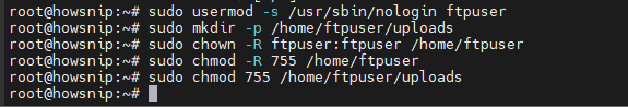 FTP Server Howsnip